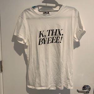 CHRLDR TEE SIZE MEDIUM